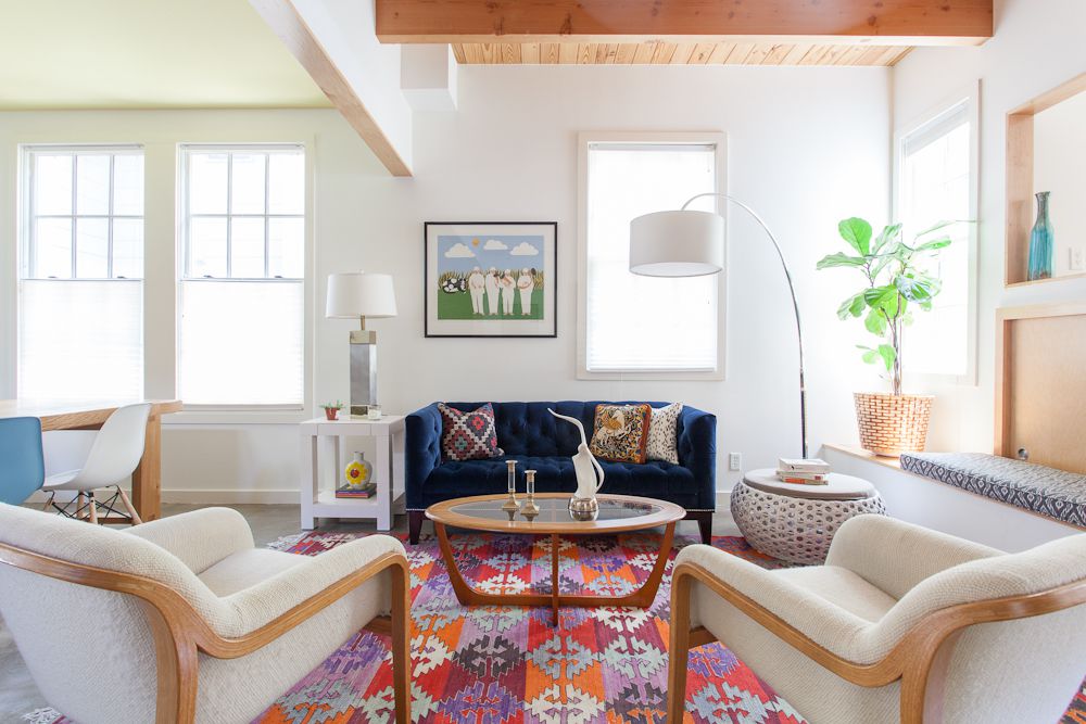 12 Fehler, die Sie beim Kauf Ihres nächsten Teppichs vermeiden sollten, so Designer 8 heller Wohnzimmer Teppich