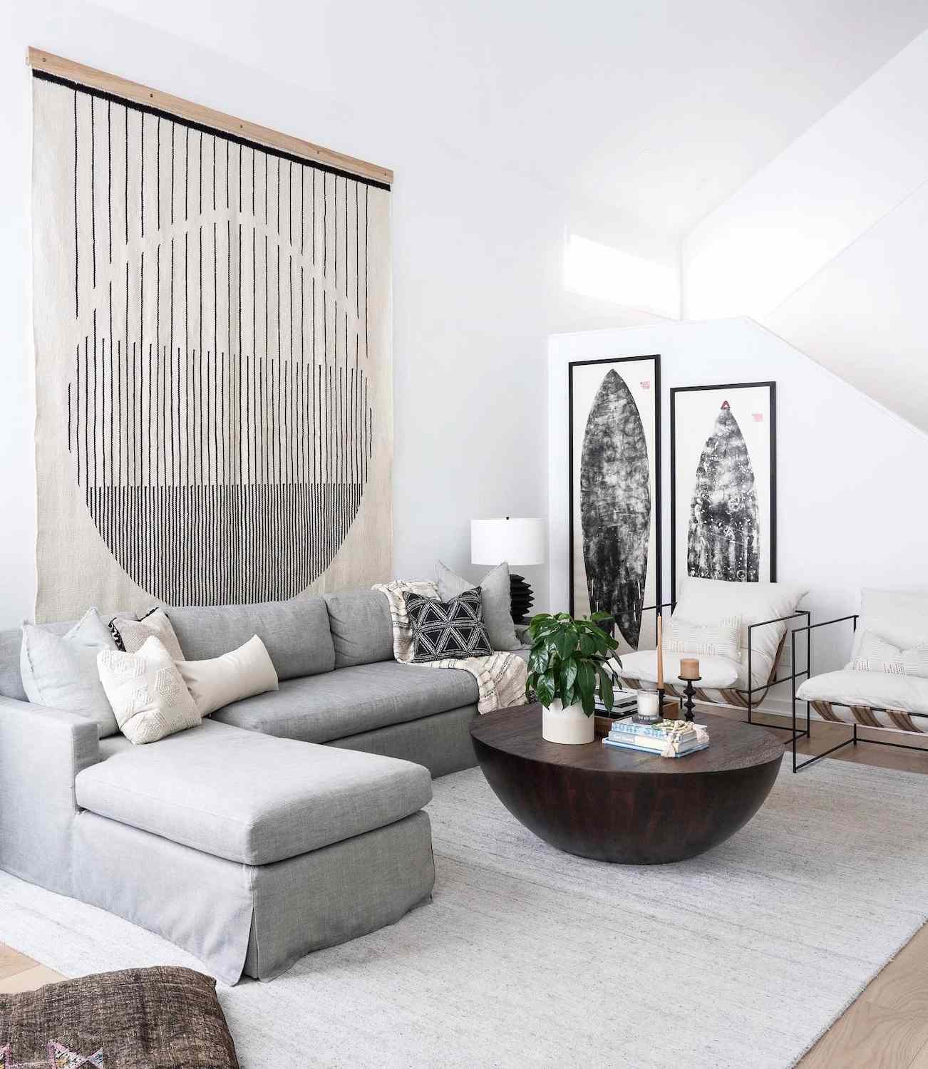 großer Wohnzimmer Wandteppiche