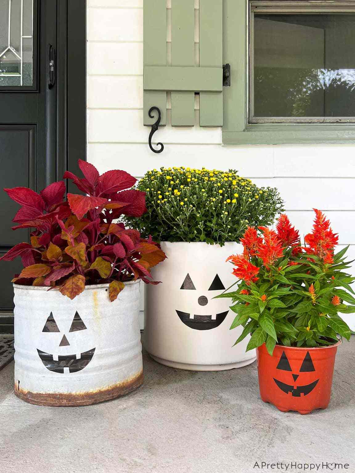 diy halloween planters