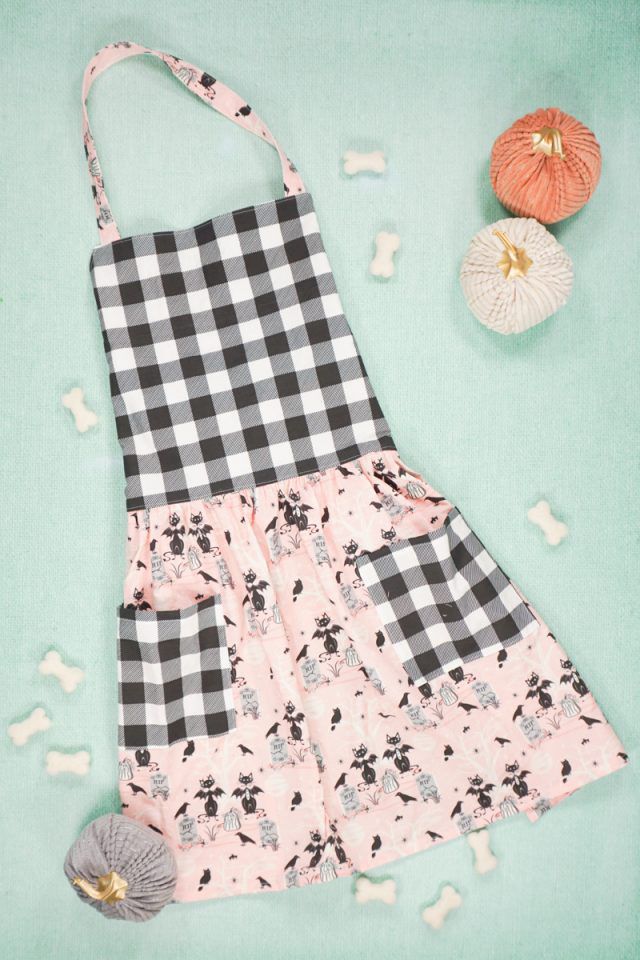 fall or halloween apron