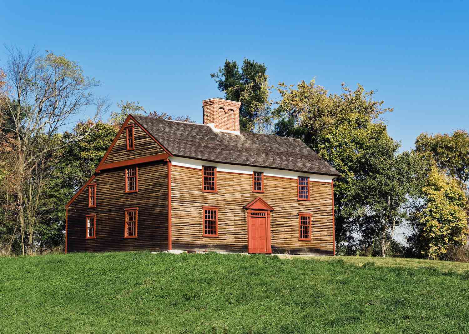 New England Saltbox House