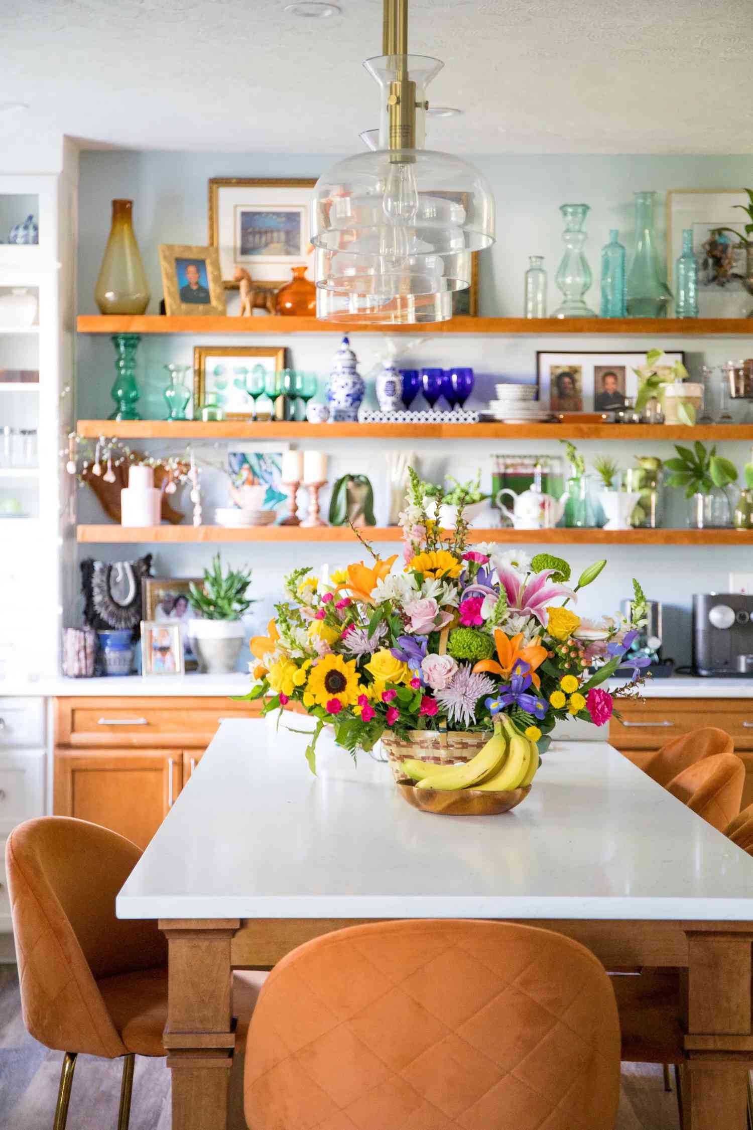 colorful kitchen