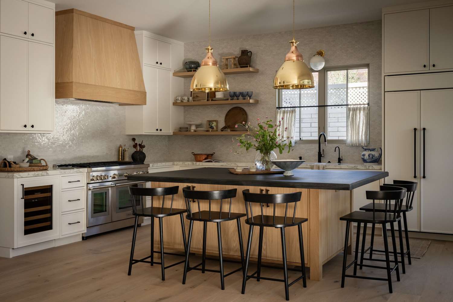 large kitchen island