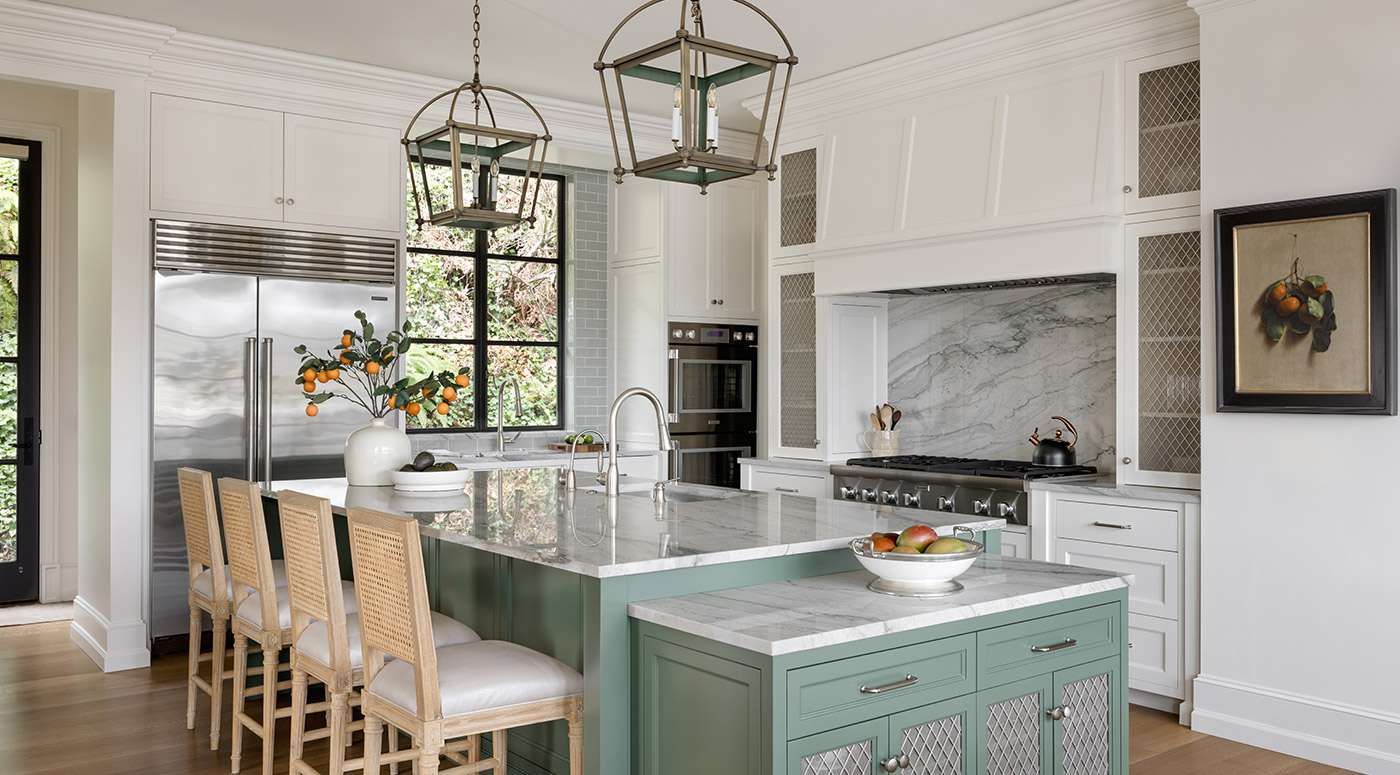 beachy kitchen island
