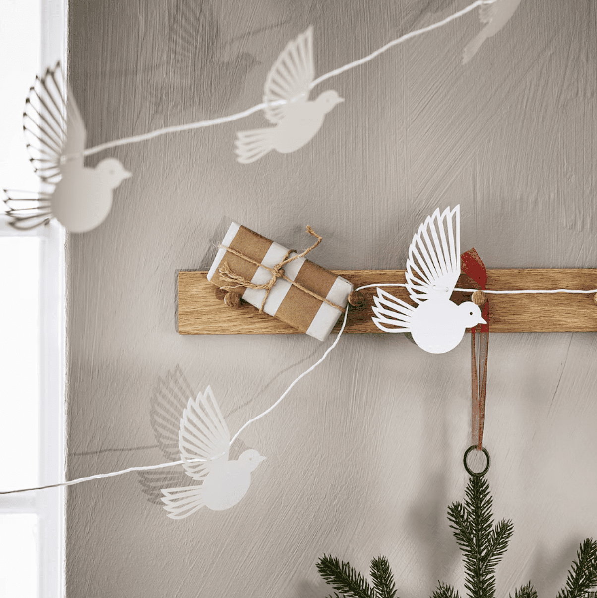 IKEA hat gerade eine neue Ferienlinie fallen lassen, und wir sind bereits aufgestockt 8 Vogelgirlande