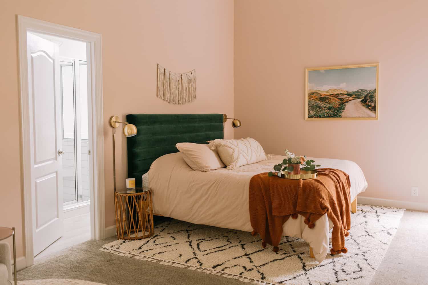 diy bedroom makeover with before and after pics