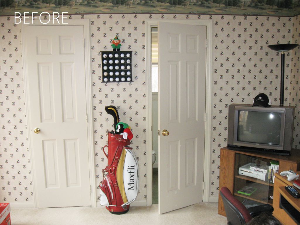 before and after primary bedroom en suite makeover