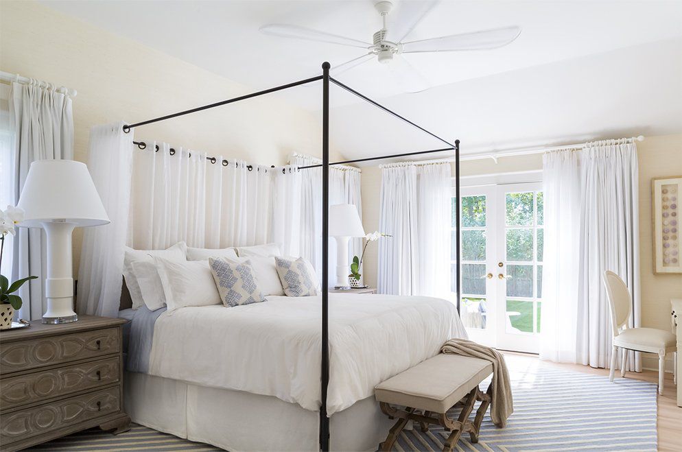 bright bedroom before and after makeover