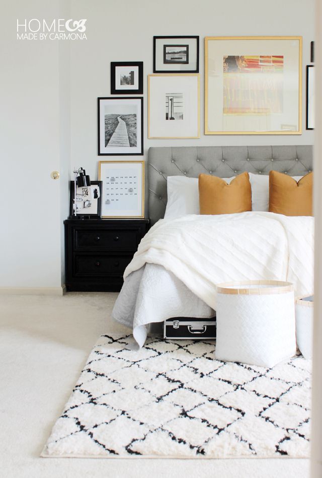 before and after primary bedroom makeover
