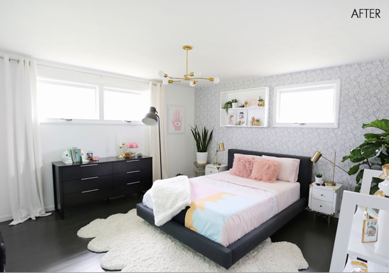 midcentury modern bedroom makeover ideas