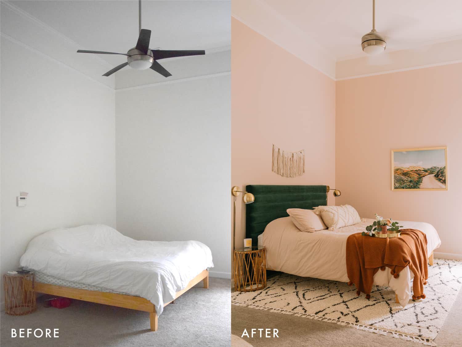 1741161769 27 Before and After Bedroom Makeover Ideas to Inspire Your Next Look