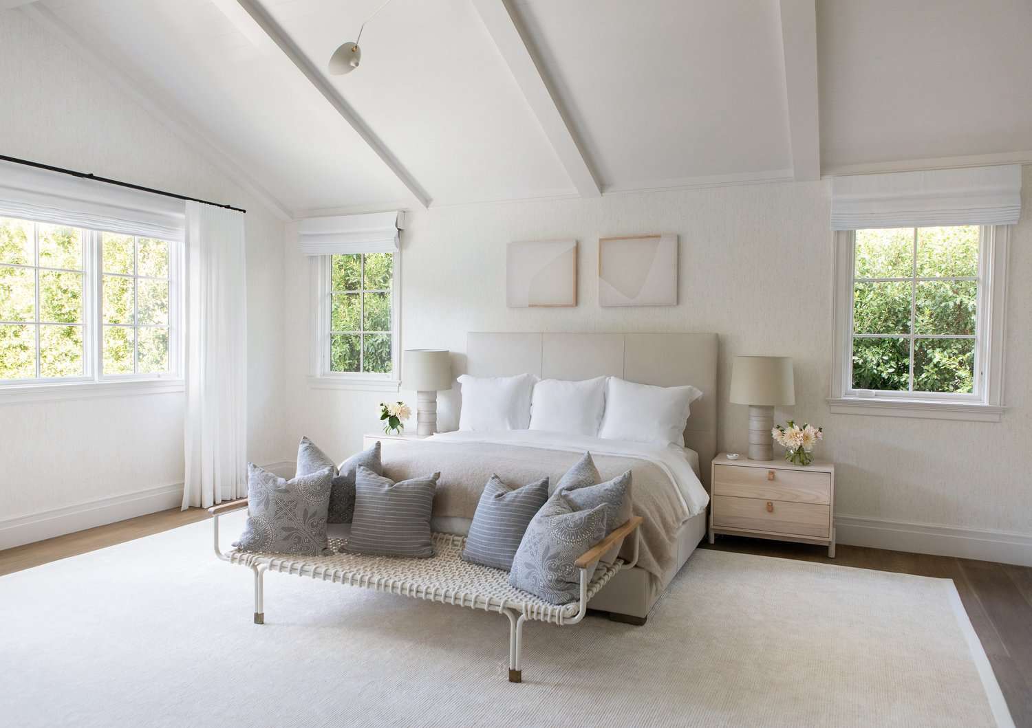 before and after primary bedroom makeover