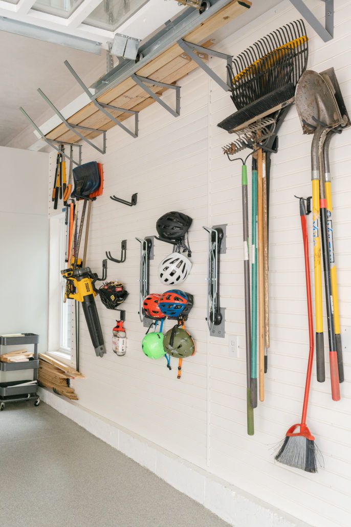 19 Garage -Wandideen, um Ihren Raum in kürzester Zeit zu verwandeln 26 Garage PVC Slatwall Ideen