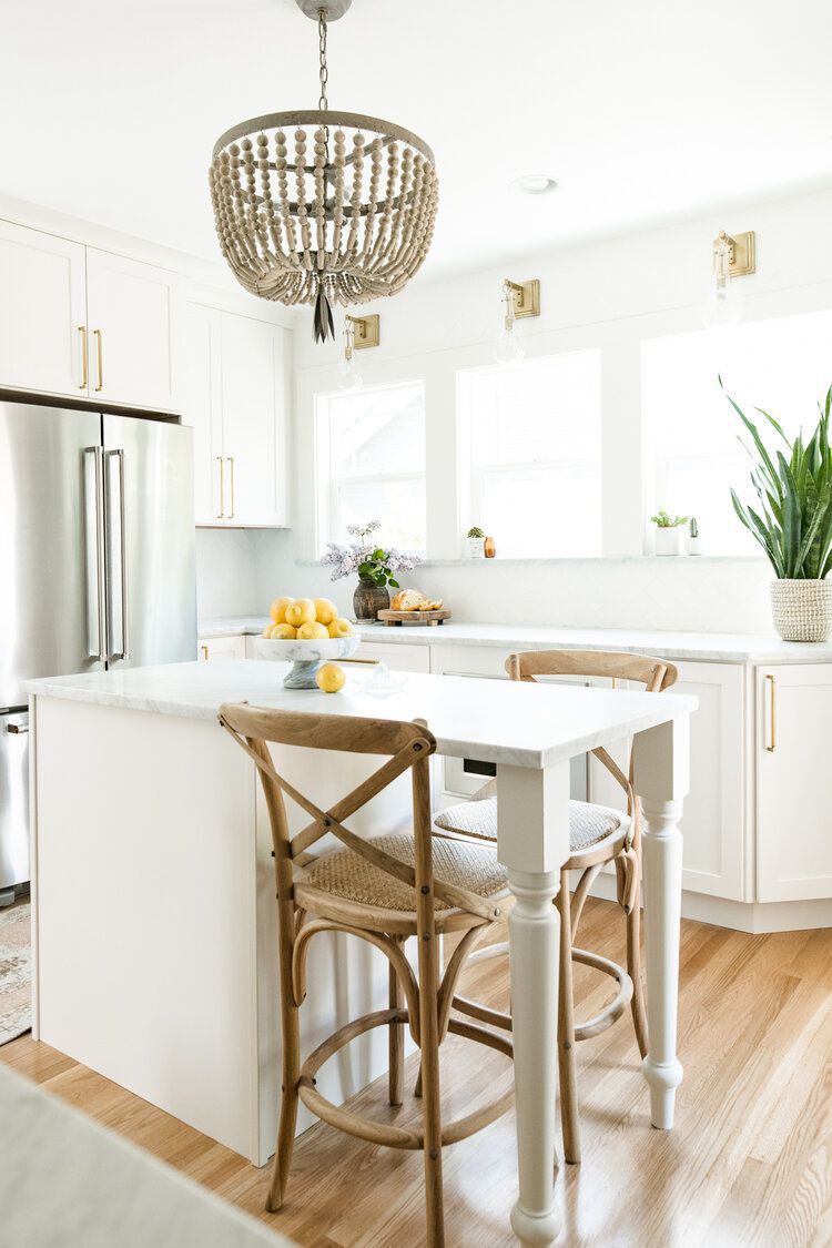 beaded chandelier kitchen lighting ideas