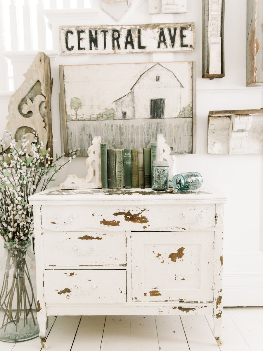 salt wash painted dresser ideas