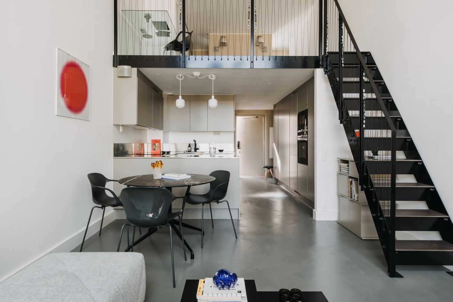 Moderne Loft -Treppe