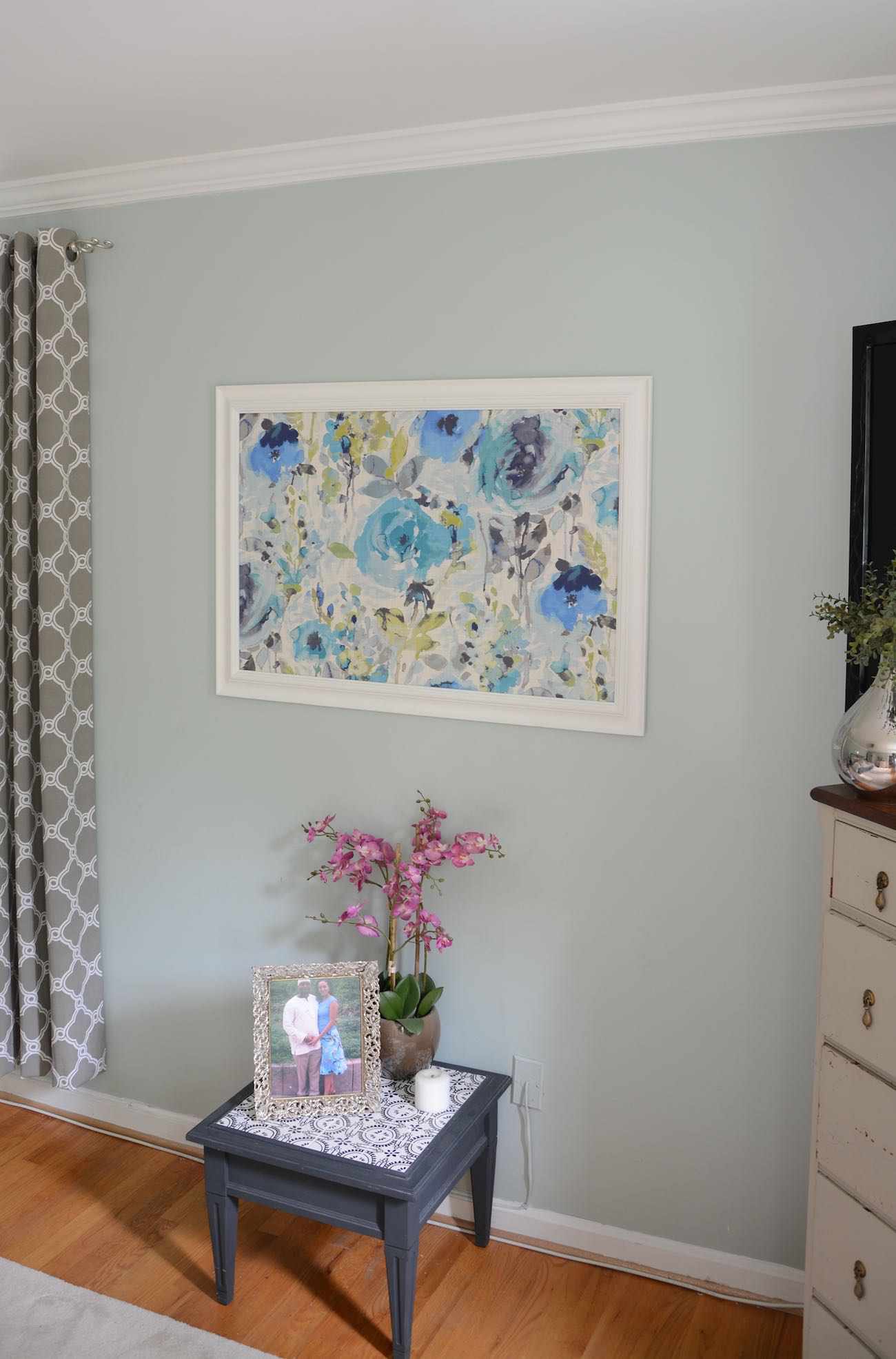 framed fabric