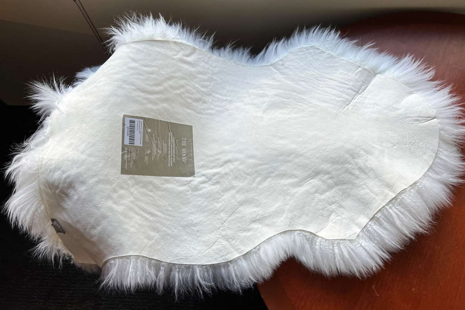 Der Boden des Quitten australischen Single Sheepell Teppichs