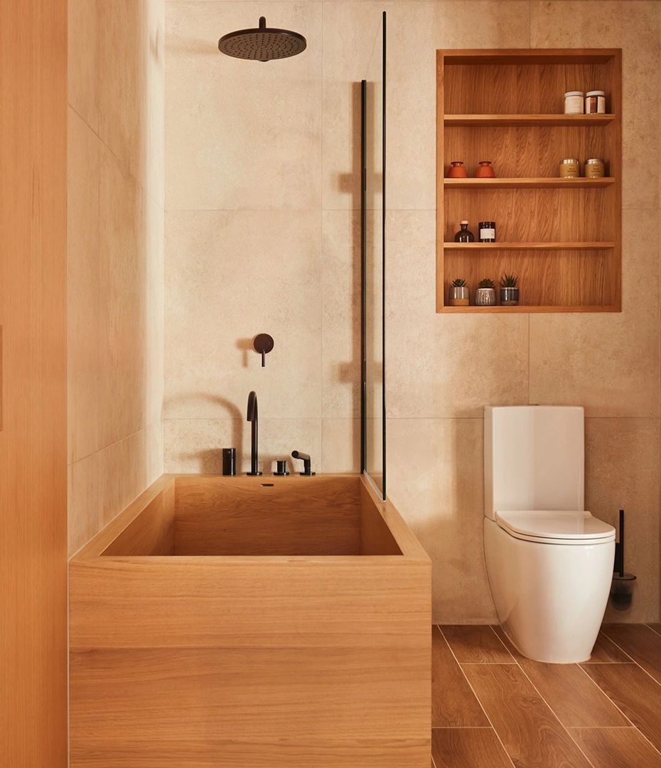 Japandi Badewanne Ideen