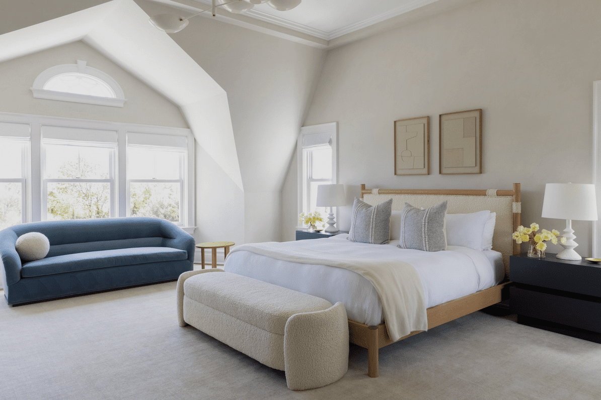 modern bedroom makeover before and after