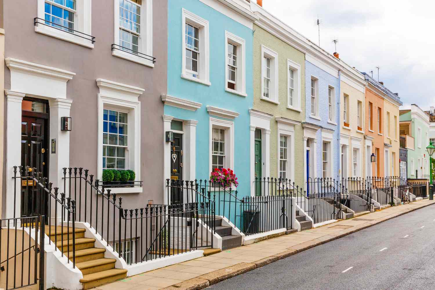 Was ist ein Reihenhaus? Alles, was Sie wissen müssen 2 Reihenhäuser in Notting Hill, London