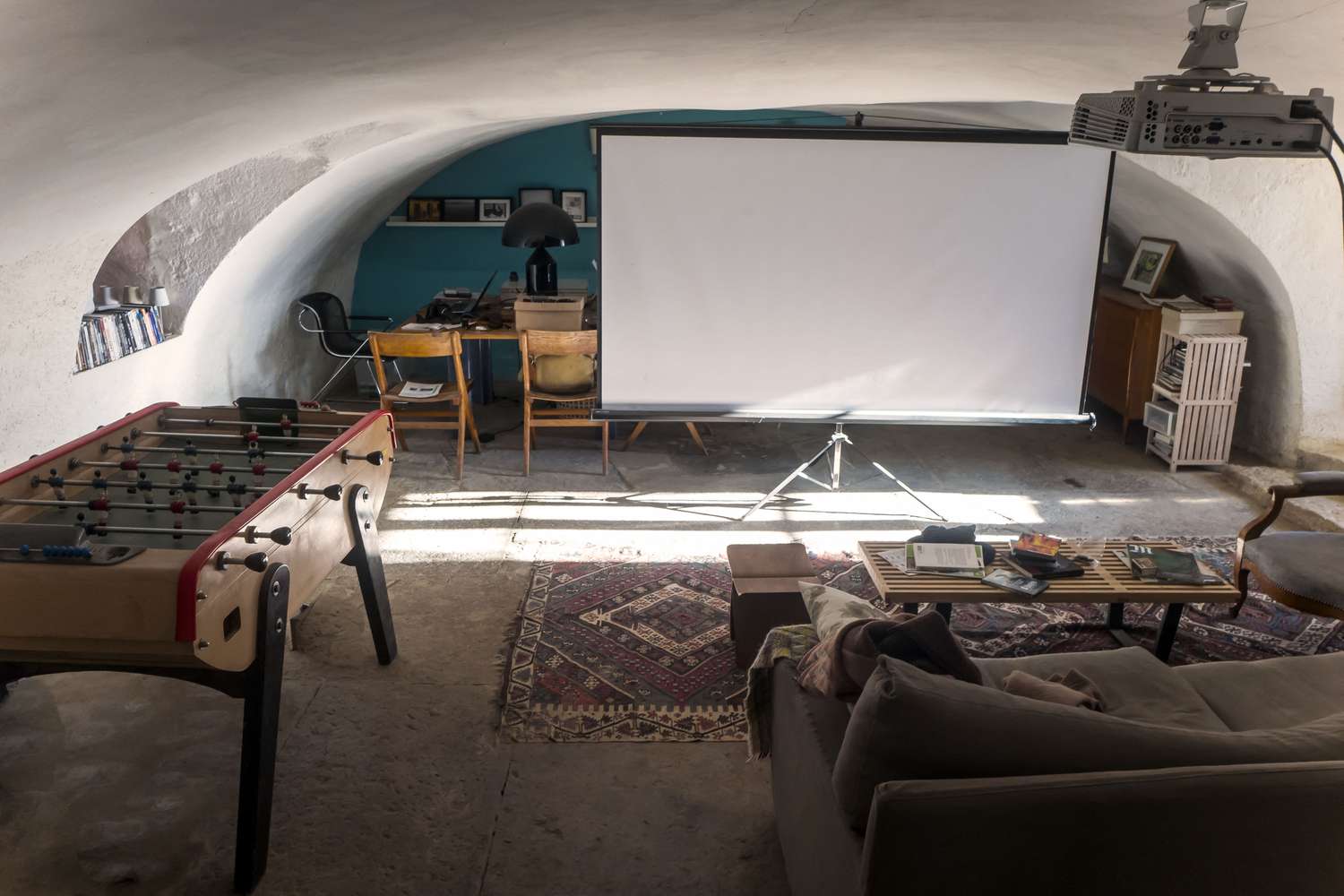 Keller des Filmzimmers