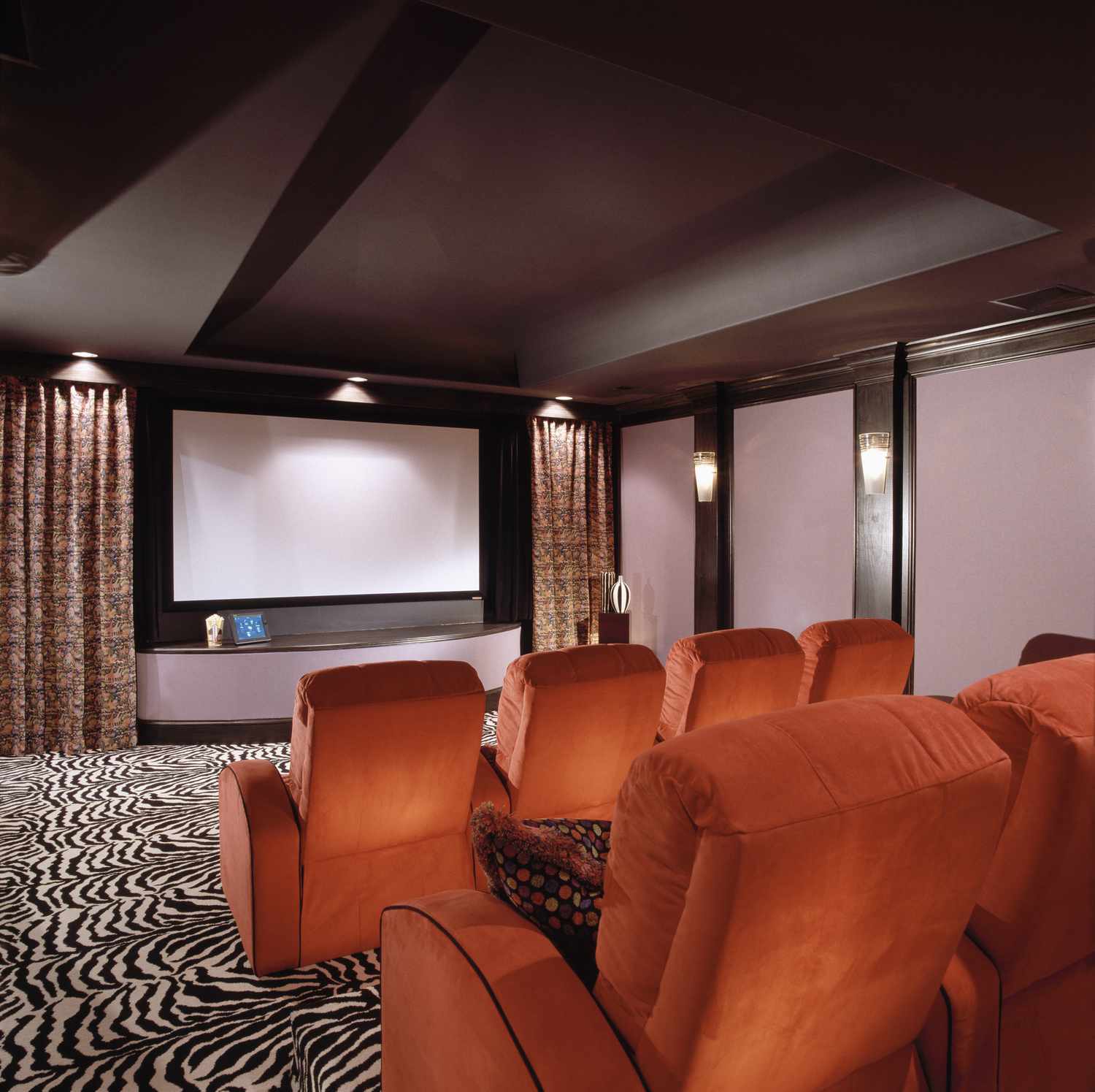 Heimkino Orange