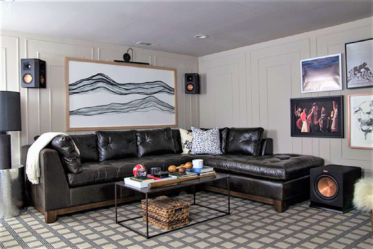 Keller -Mancave nach dem Umbau
