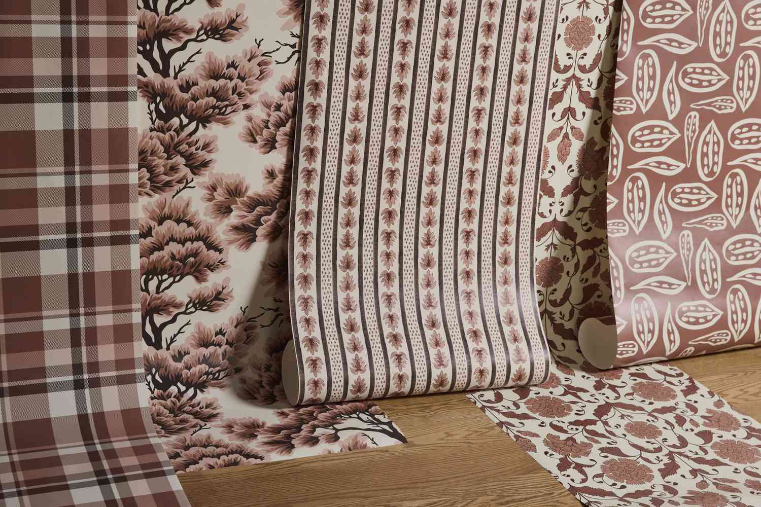 Pantone Mocha Mousse Spoonflower Zusammenarbeit