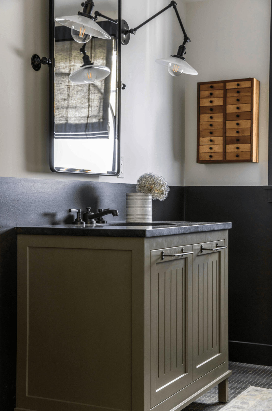 Vintage Badezimmer Wanddekoration Ideen