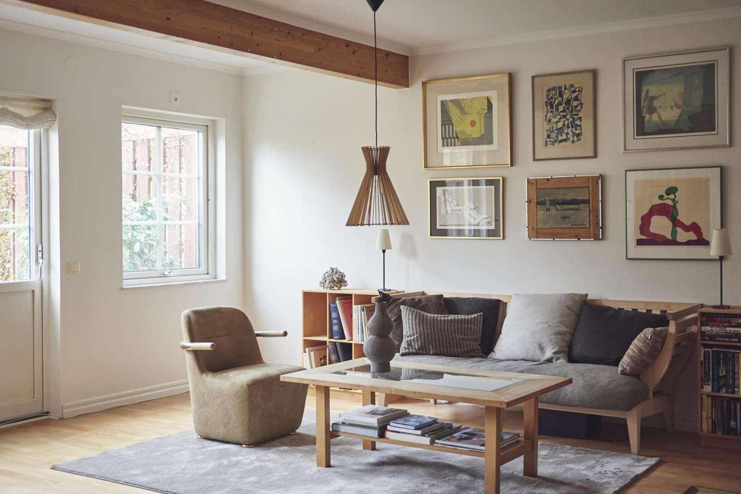 gemütliche Scandi Wohnzimmer Ideen