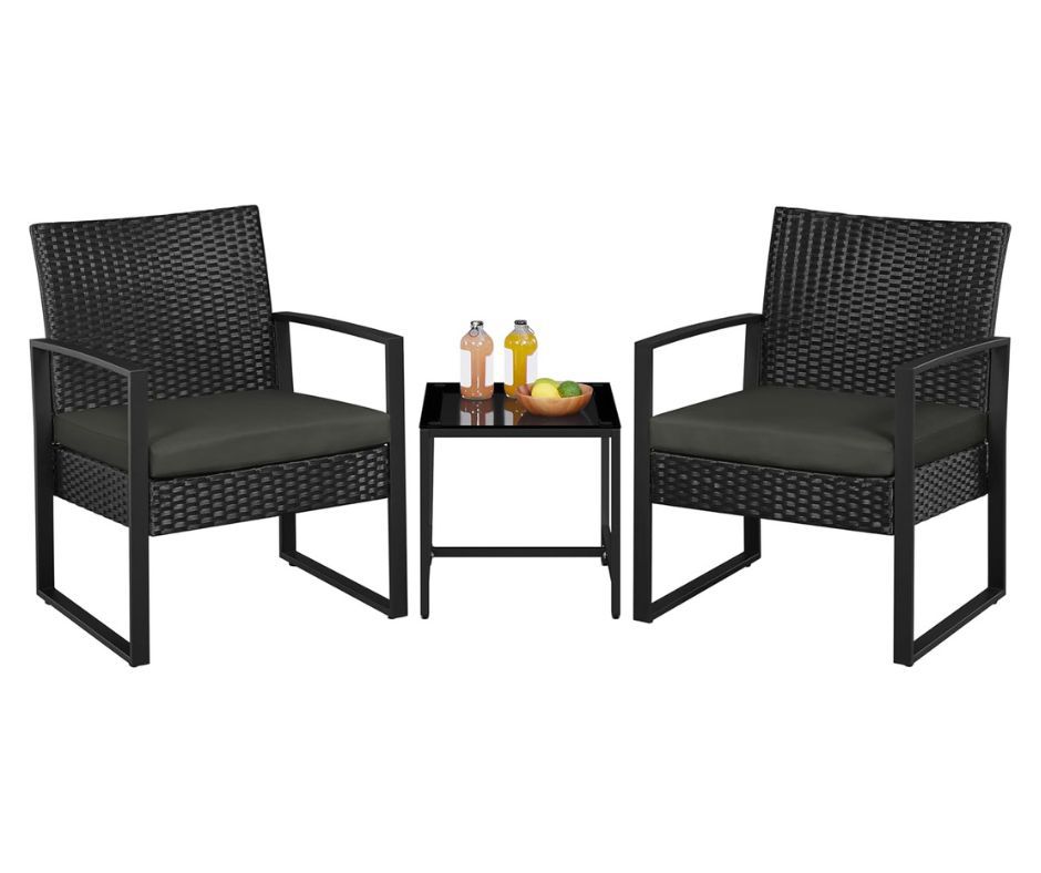11 stilvolle Möbelsets im Freien, von denen Sie nicht glauben, dass sie von Amazon stammen - bei 80 US -Dollar starten 4 3-teiliges Bistro-Set von Amazon.