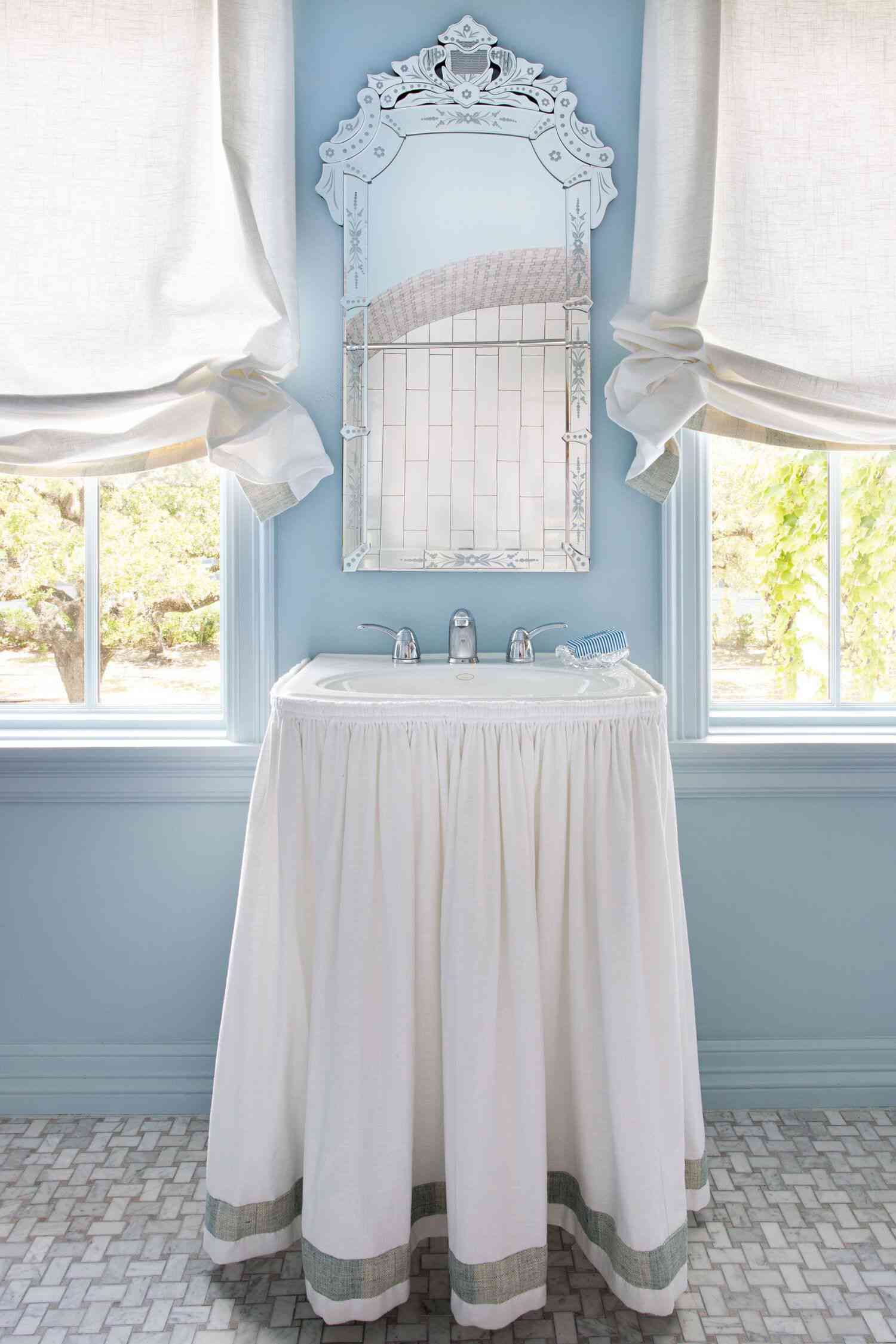 Haint Blue Badezimmerfarbe Farben
