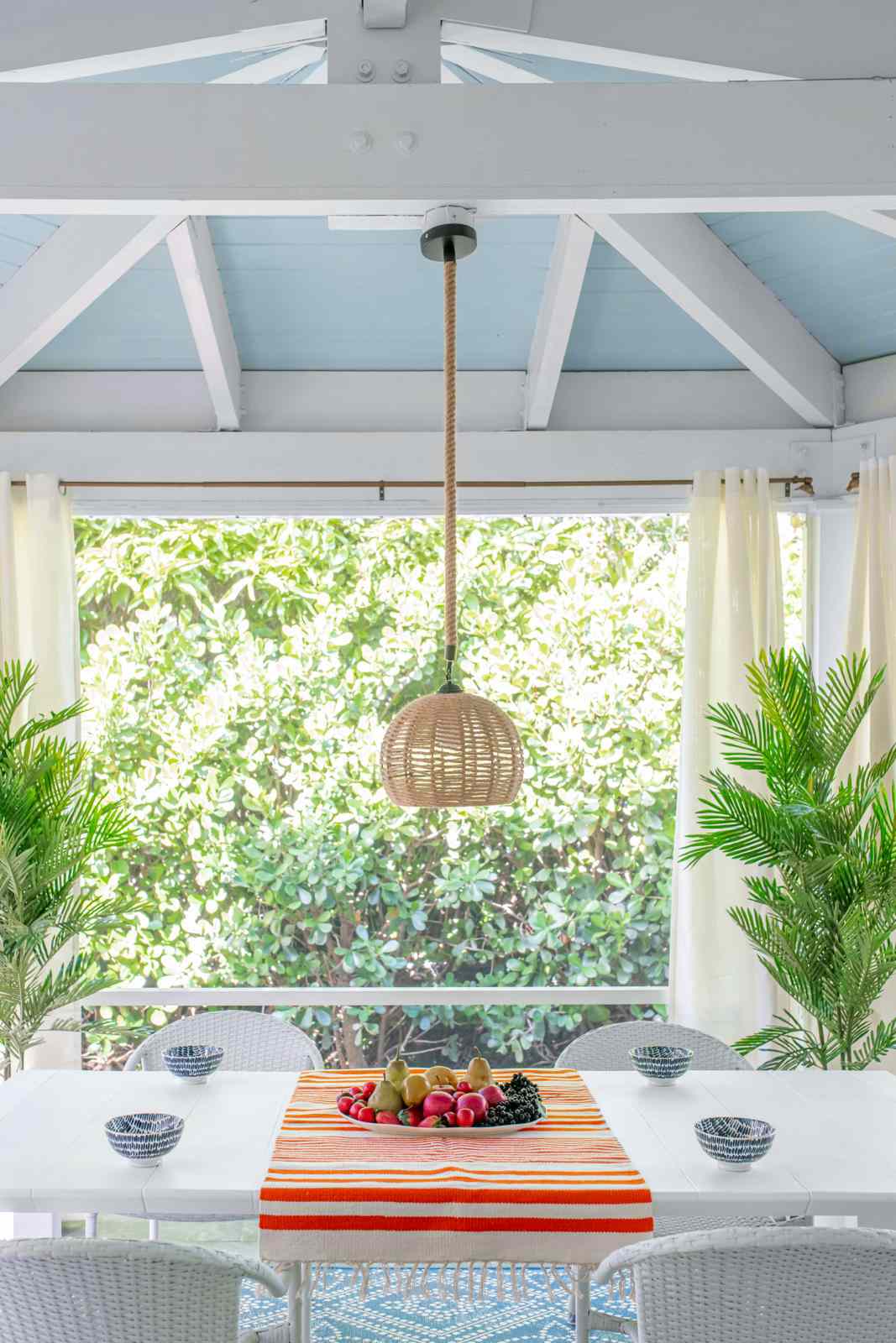 Haint Blue Veranda Decke
