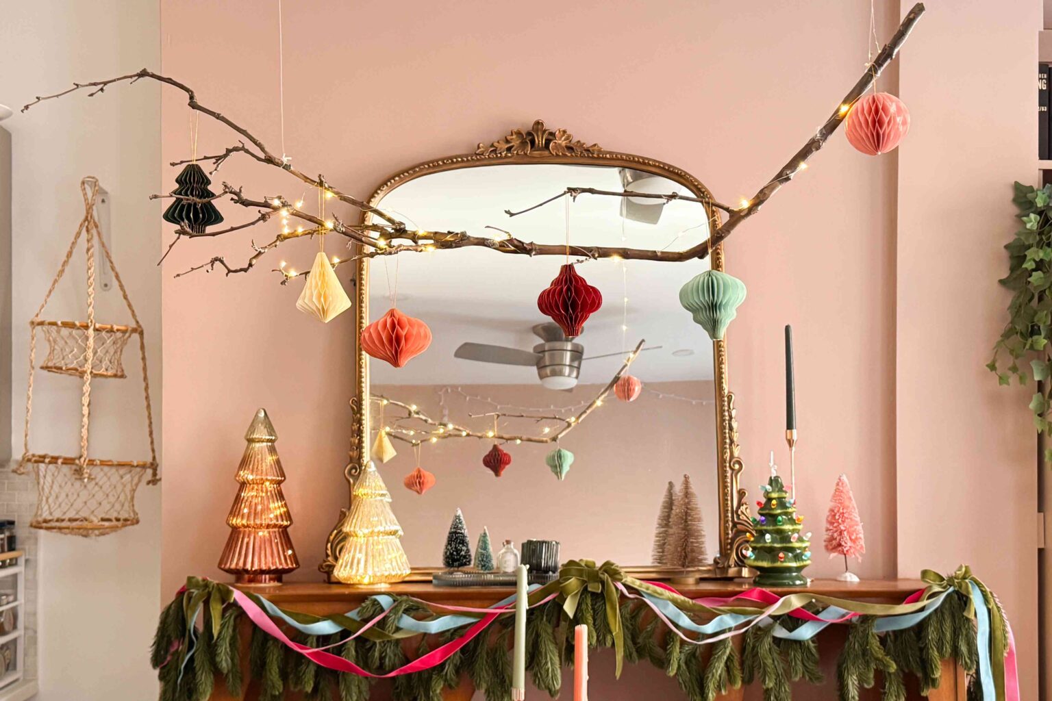Ich habe das coolste Weihnachtsdekor mit nur dem gemacht was