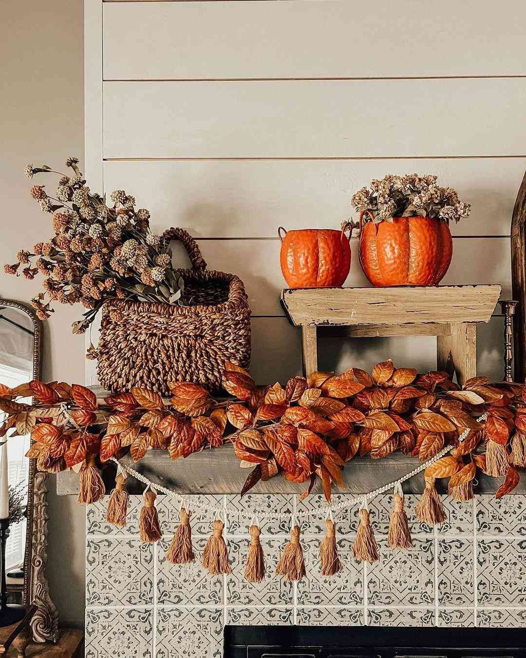 Halloween und Thanksgiving -Dekor