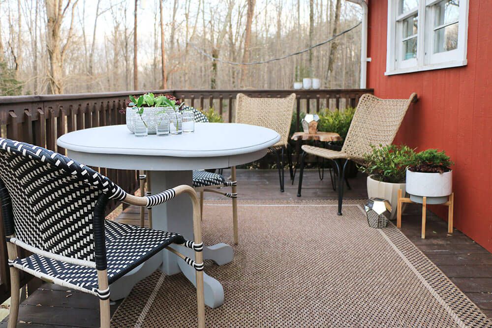 Deck Decor -Ideen mit kleinem Budget