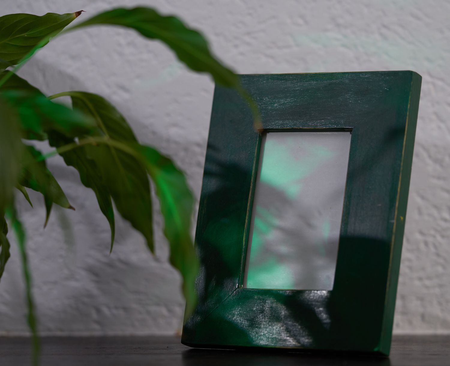 Vintage Bilderrahmen bemalt renovierte DIY