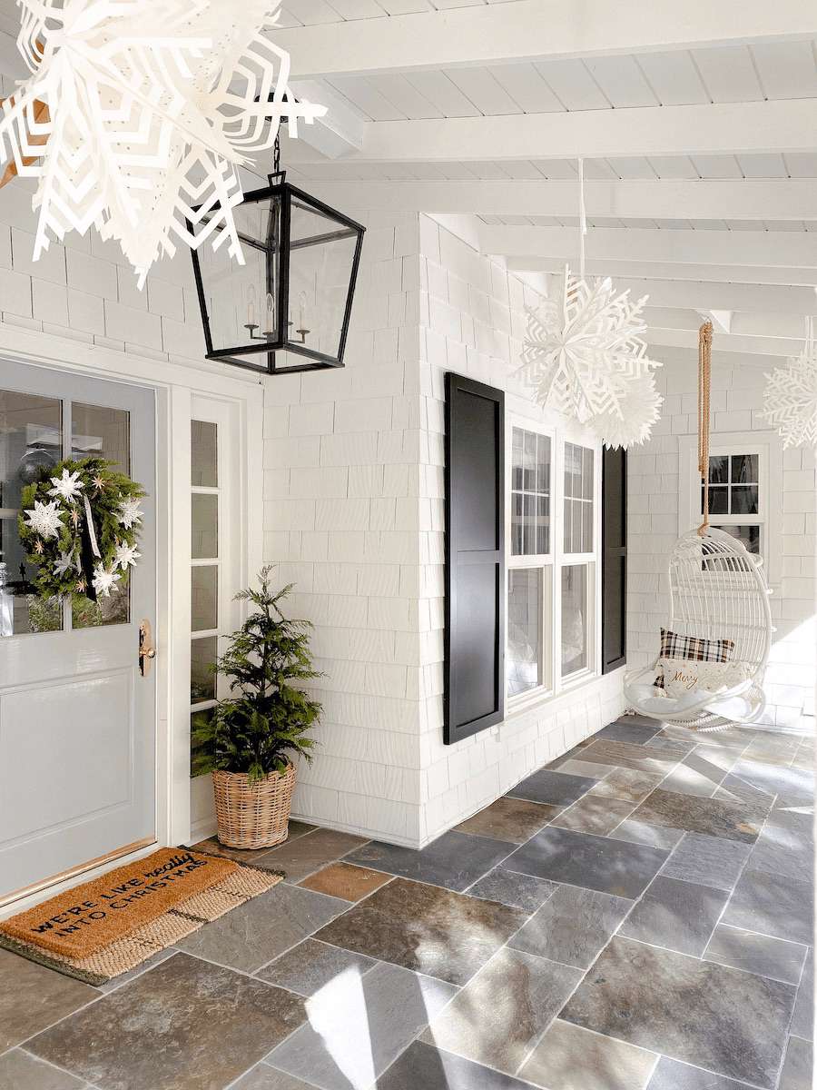 front porch christmas