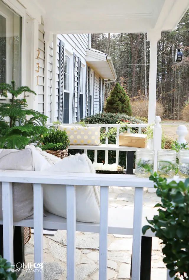front porch christmas