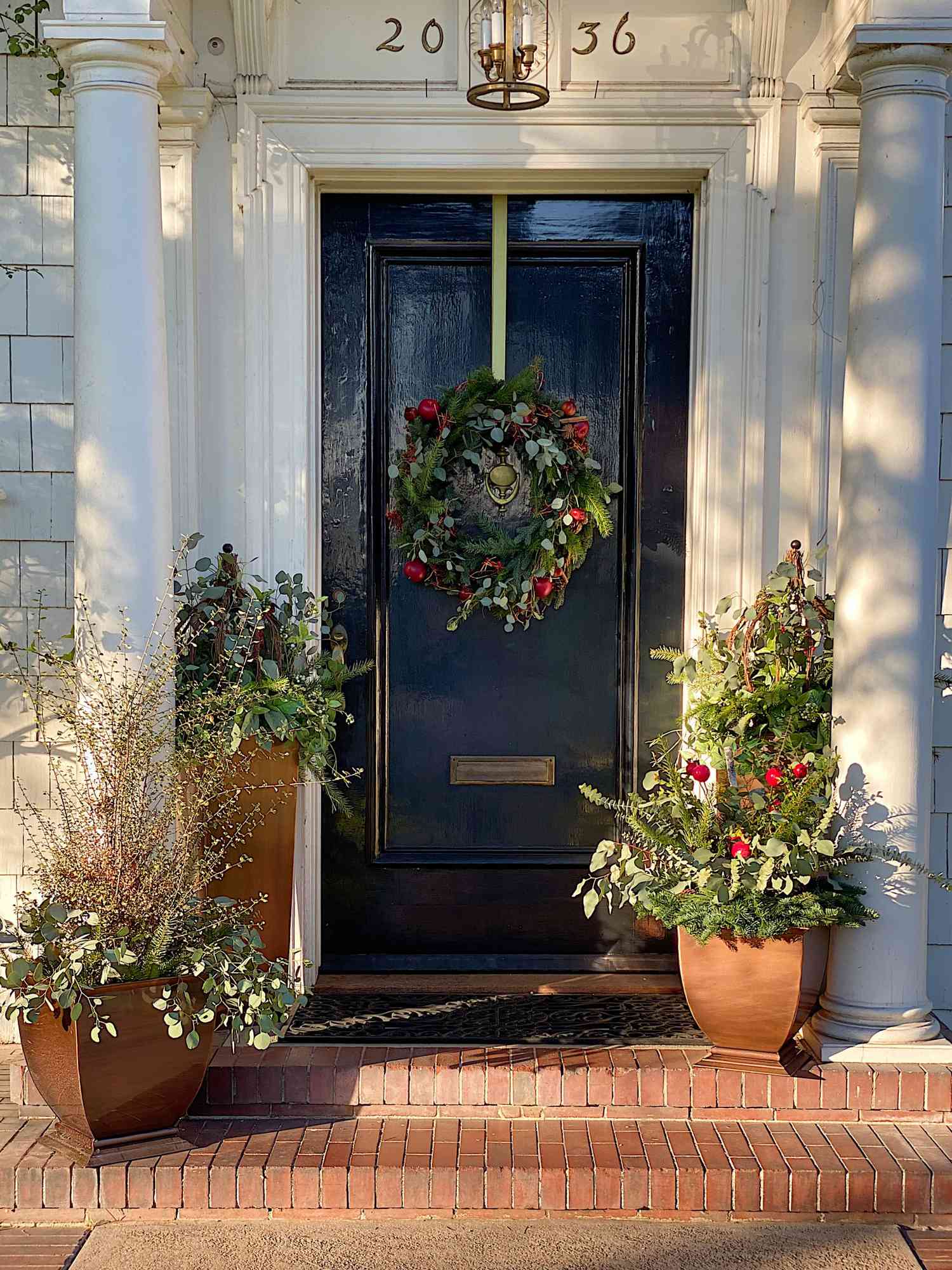 front porch christmas