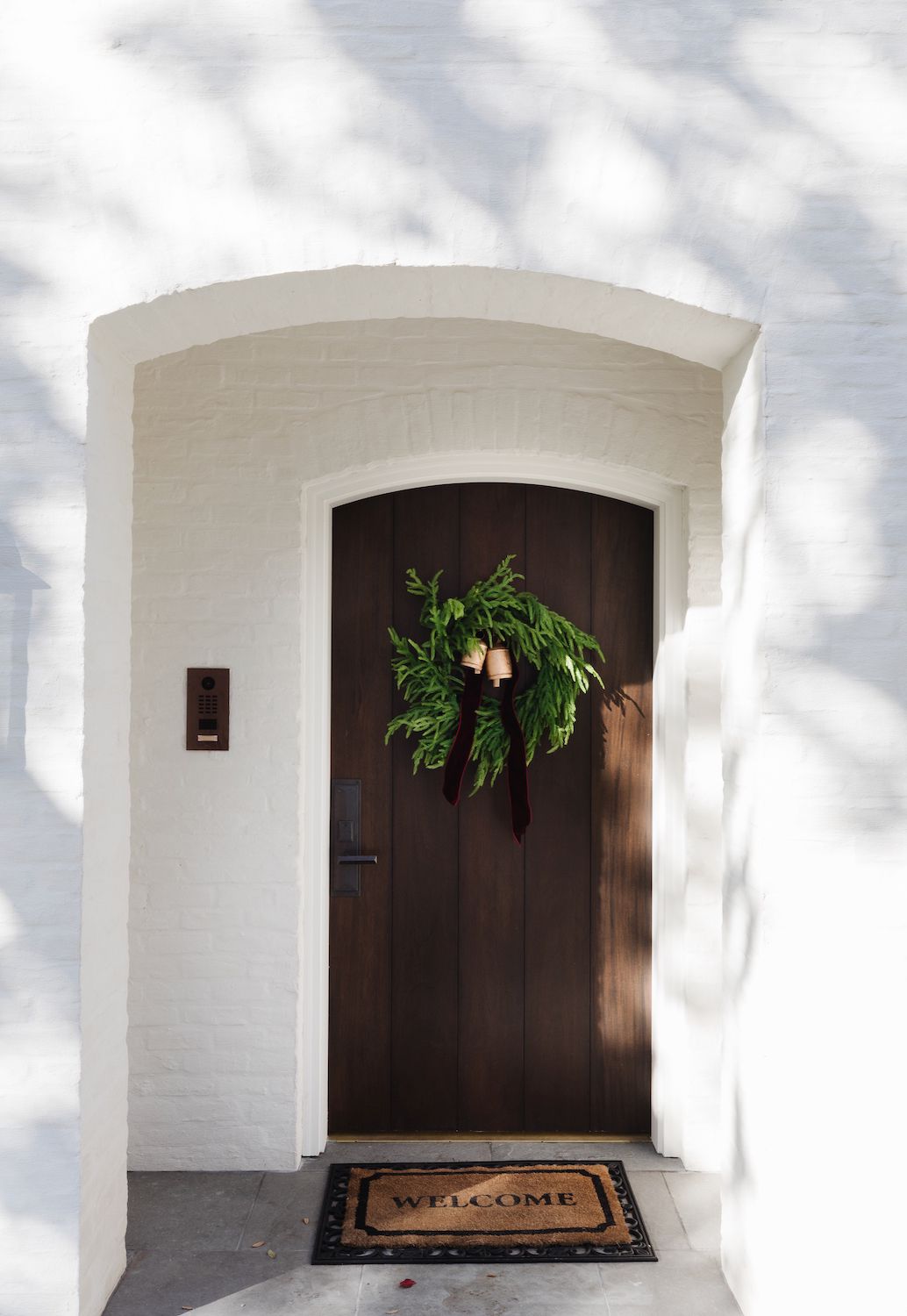 christmas front porch