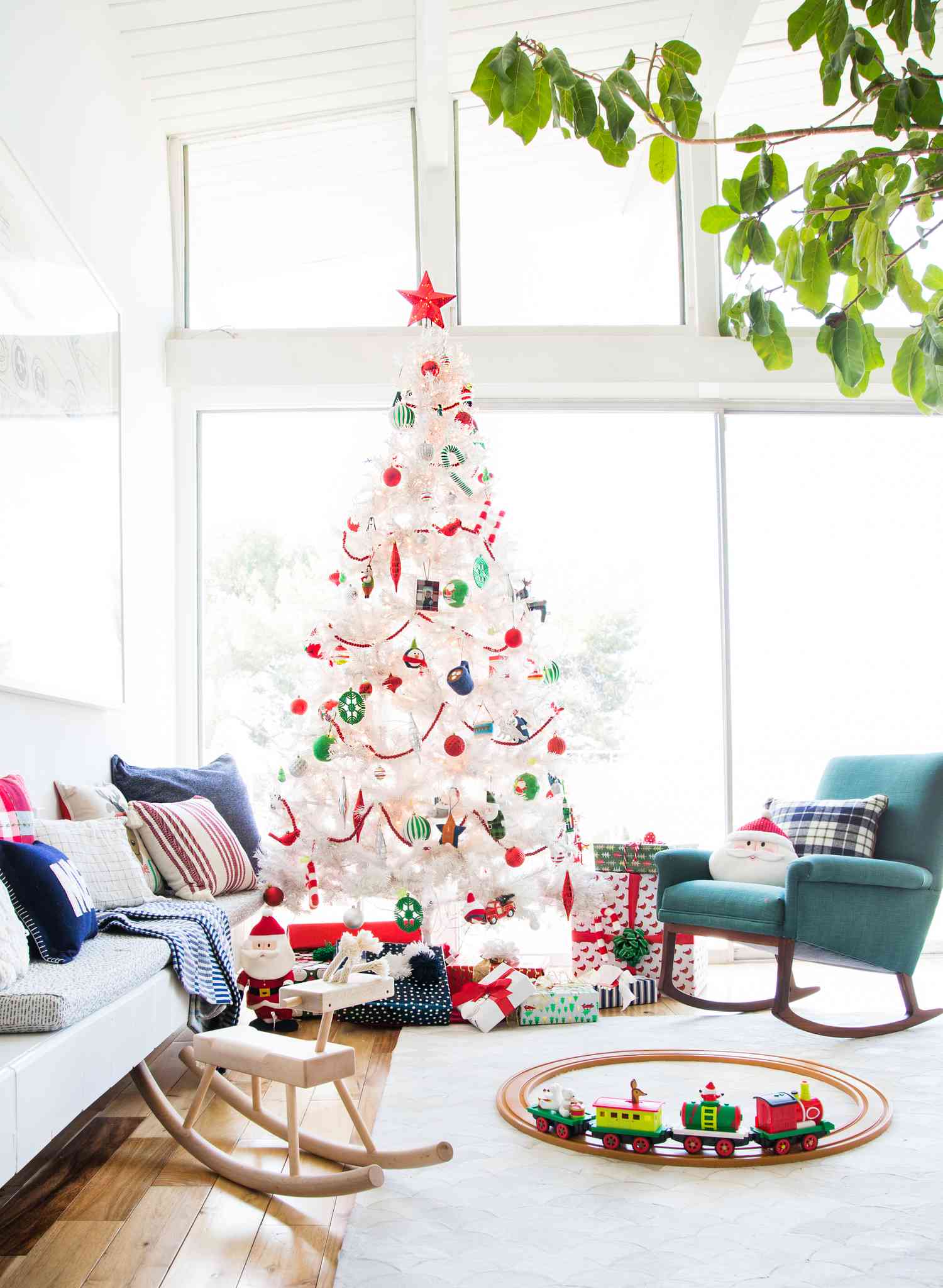 white christmas tree ideas