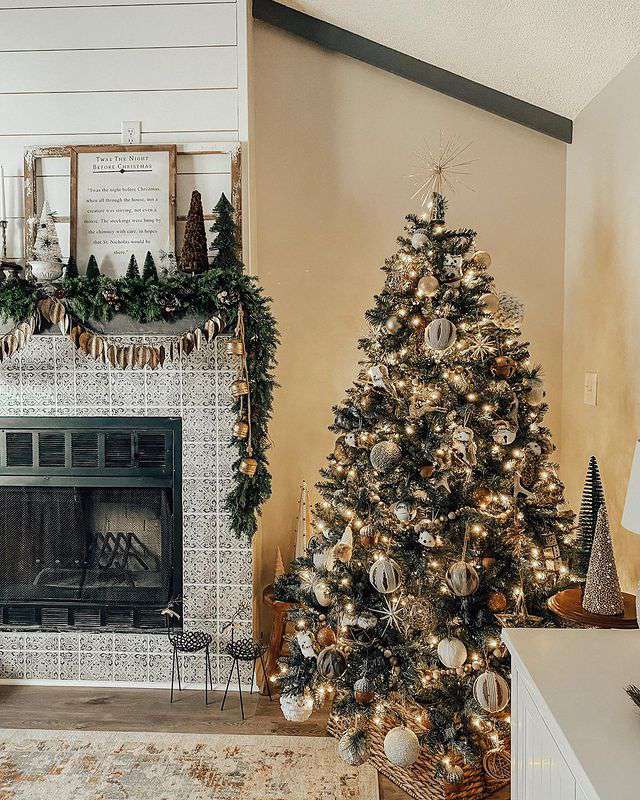corner christmas tree ideas