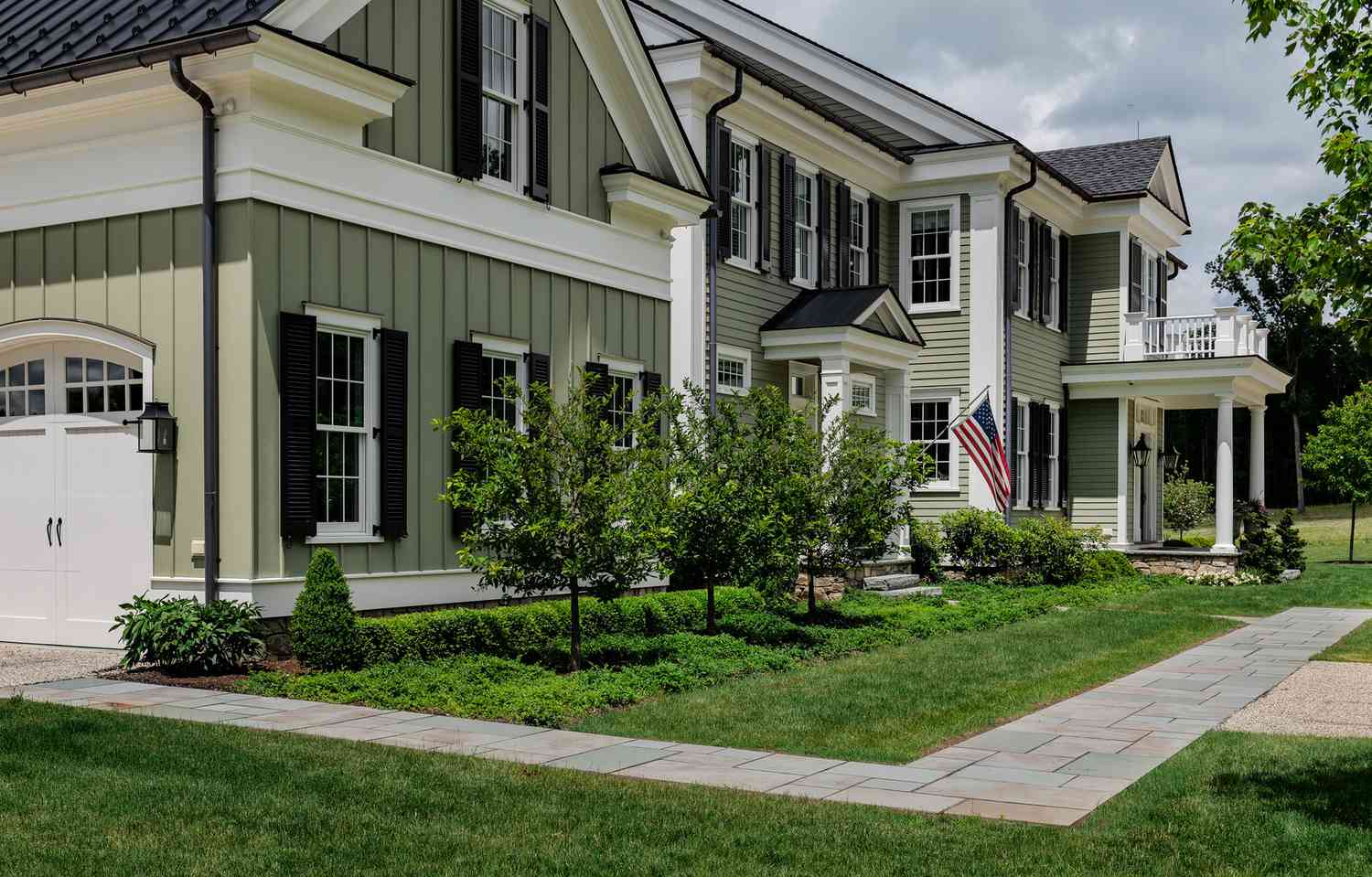 sage green exterior home paint color ideas