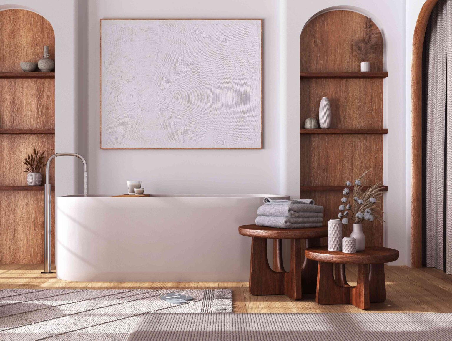 Ihr Badezimmer braucht einen Teppich sagen Designer wie man