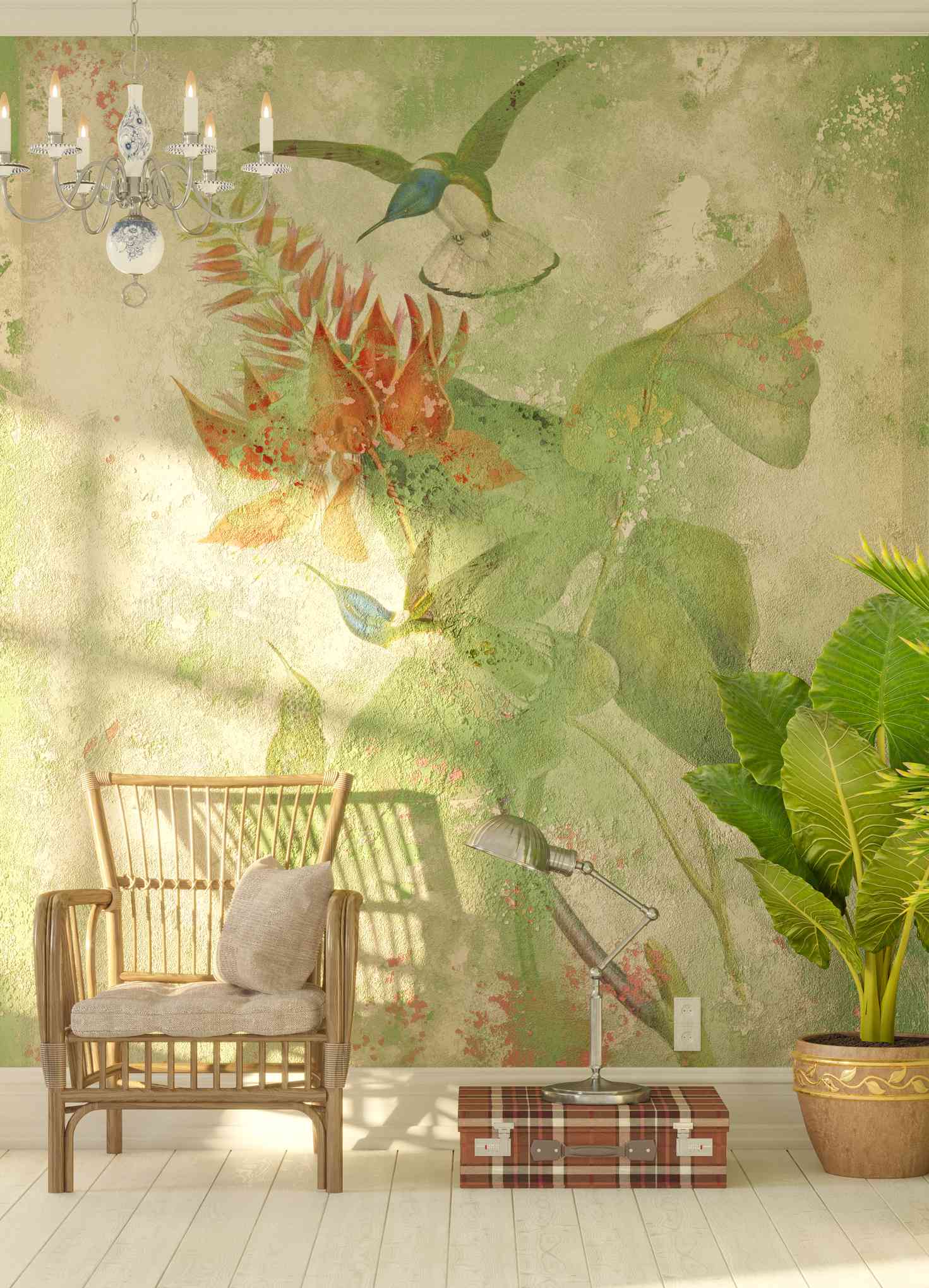 7 Wandkunststile, die so veraltet sind (und Sie haben sie wahrscheinlich in Ihrem Zuhause) 6 Wandmalrad