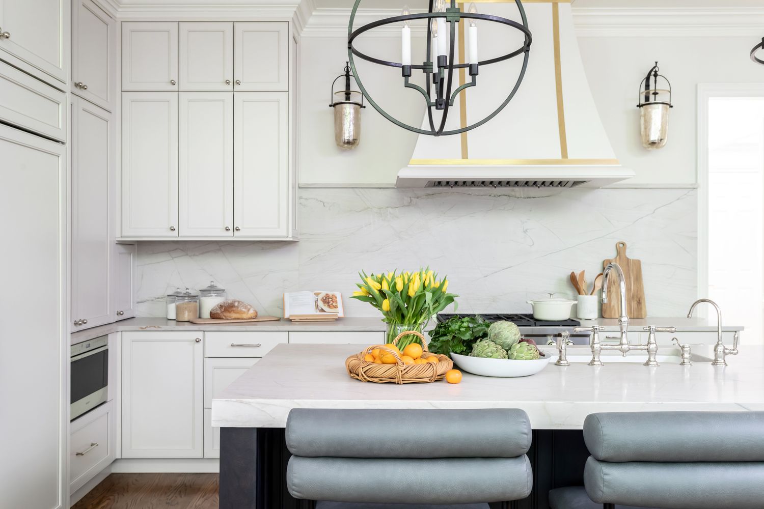 Designer -Tipps zum Styling von Küchenarbeitsplatten