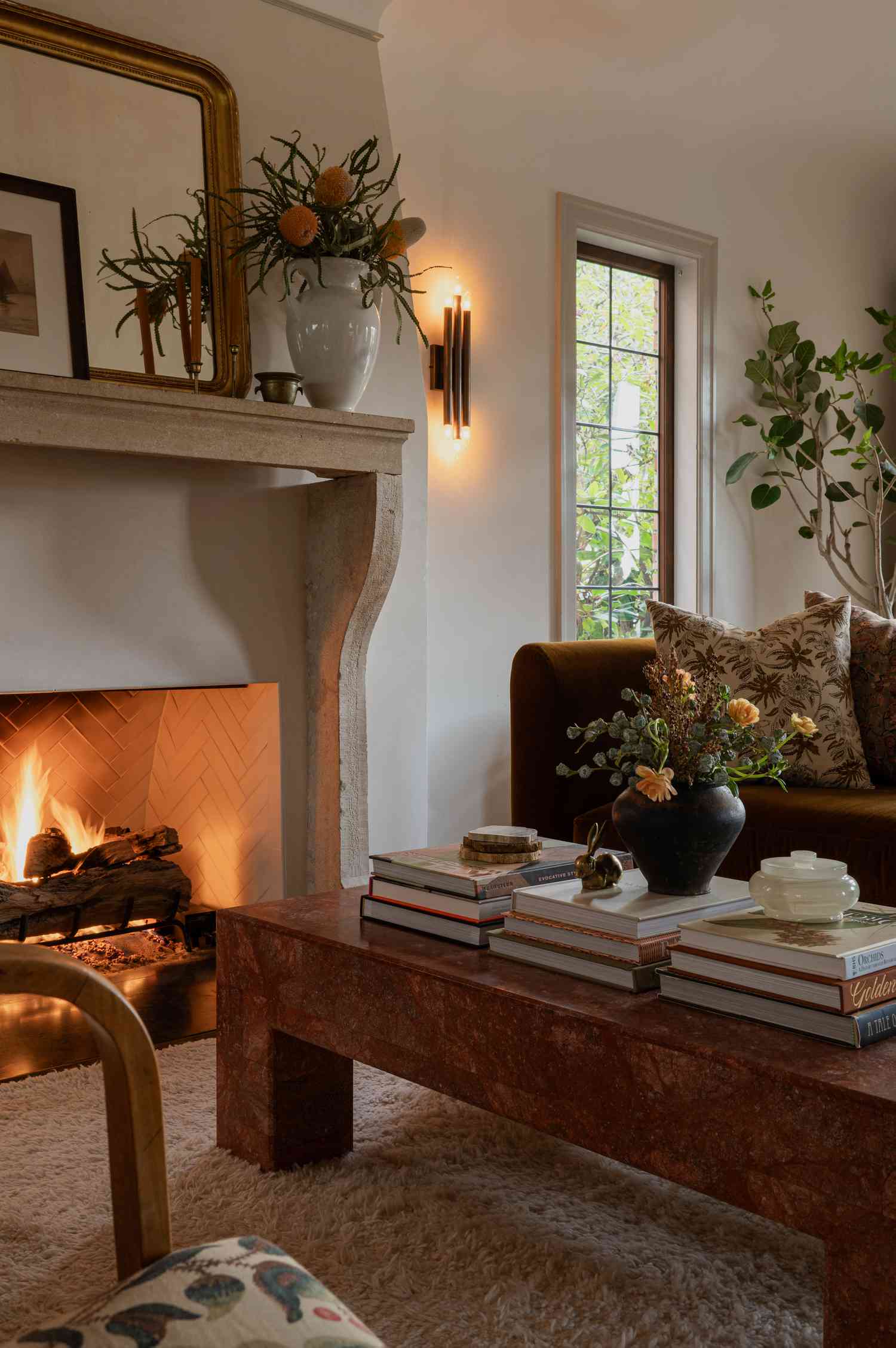 Couchtischstyling -Tipps von Innenarchitekten