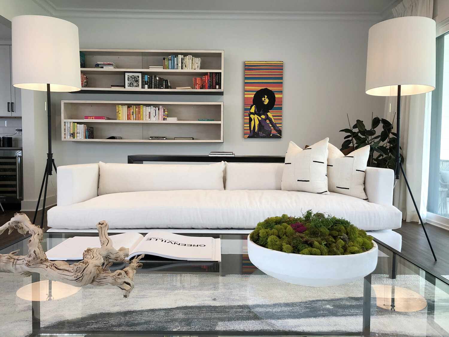 Moderne Couchtisch -Styling -Ideen